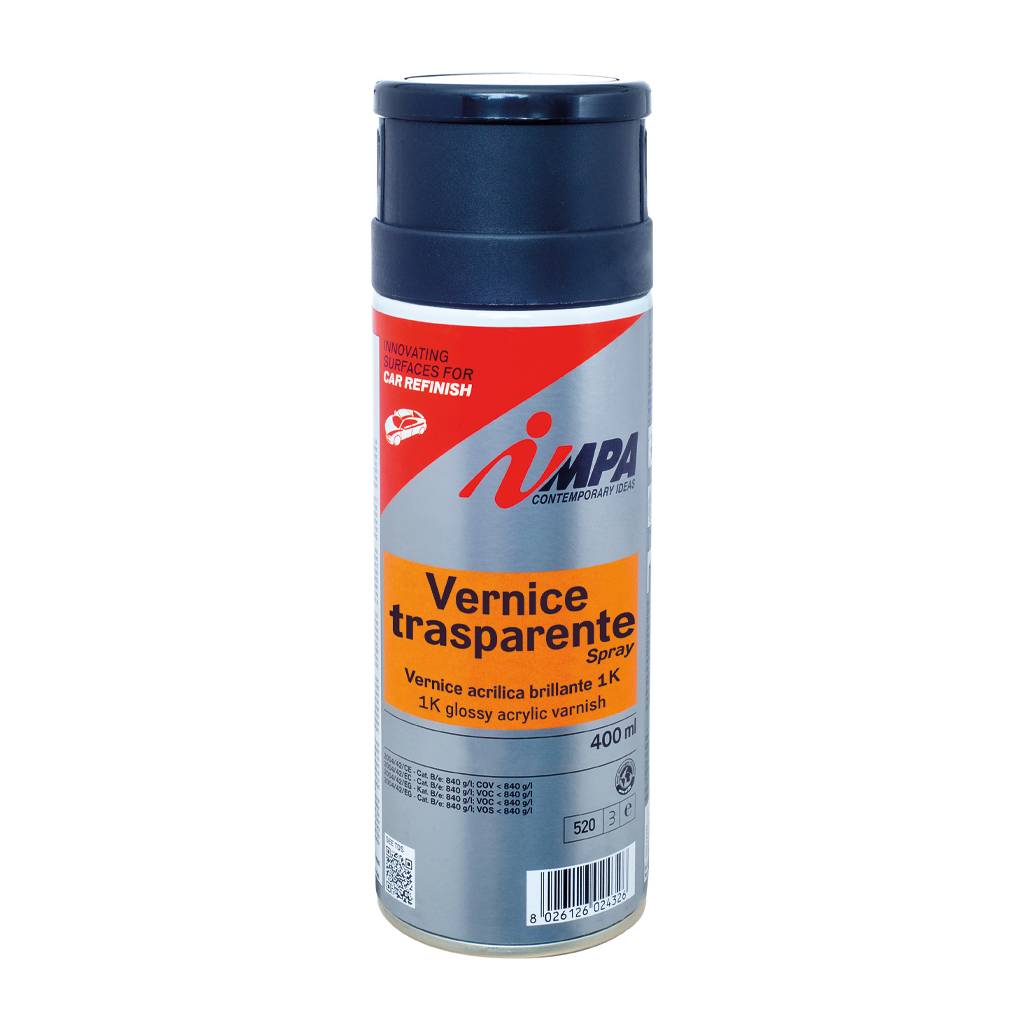 Vernice in spray trasparente 400 ml